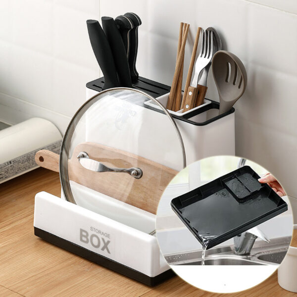 Range-couverts et porte-couteaux de cuisine