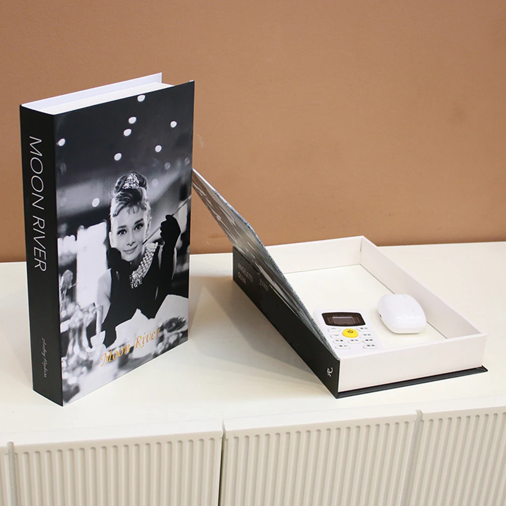 Luxury Fake Books Home Decoration Accessories for Living Room Fashion Fake Book Storage Box Simple Nordic Coffee Table Books