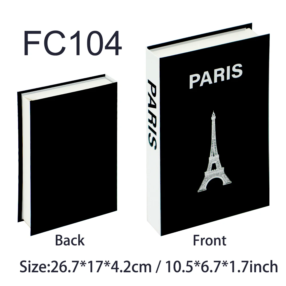 Luxury Fake Books Home Decoration Accessories for Living Room Fashion Fake Book Storage Box Simple Nordic Coffee Table Books