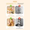Rangement transparent pour peluches