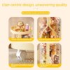 Rangement transparent pour peluches