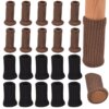 16 protections antidérapantes pour pieds de chaise