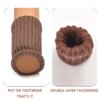 16 protections antidérapantes pour pieds de chaise