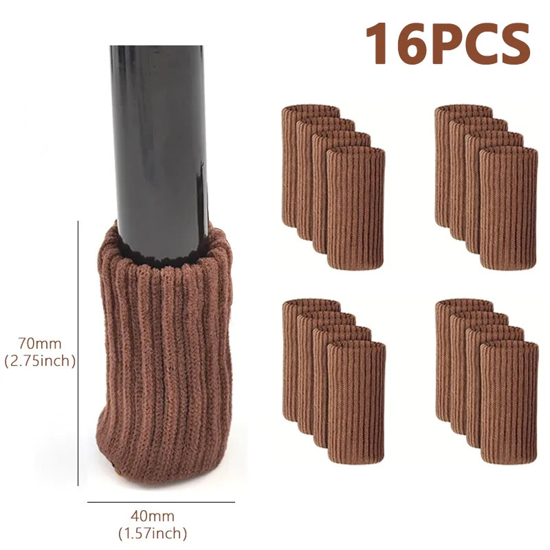 Brown-16pcs
