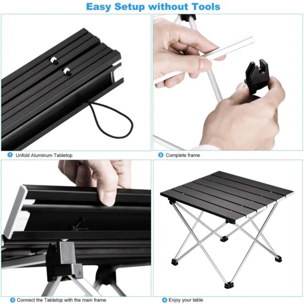 Table pliante ultra légère pour camping