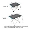 Table pliante ultra légère pour camping
