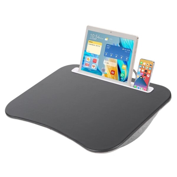 Table d’ordinateur portable avec coussin intégré