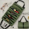 Sac à outils en toile multifonction à enrouler