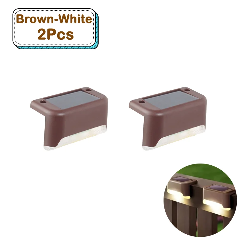 Brown-Whtie 2 Pcs