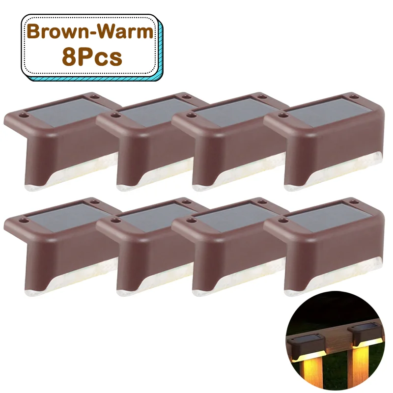 Brown-Warm 8 Pcs