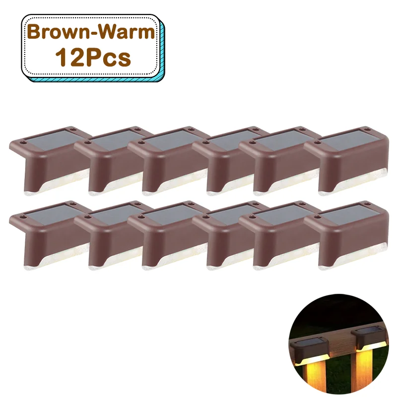 Brown-Warm 12 Pcs