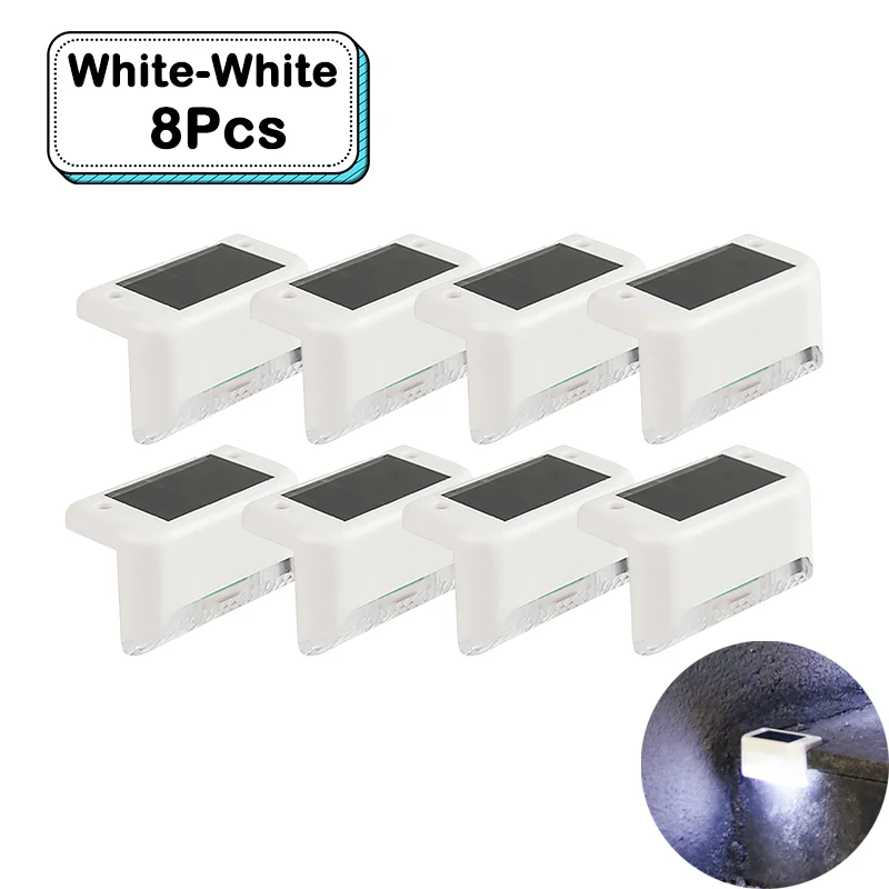 Whtie-Whtie 8 Pcs