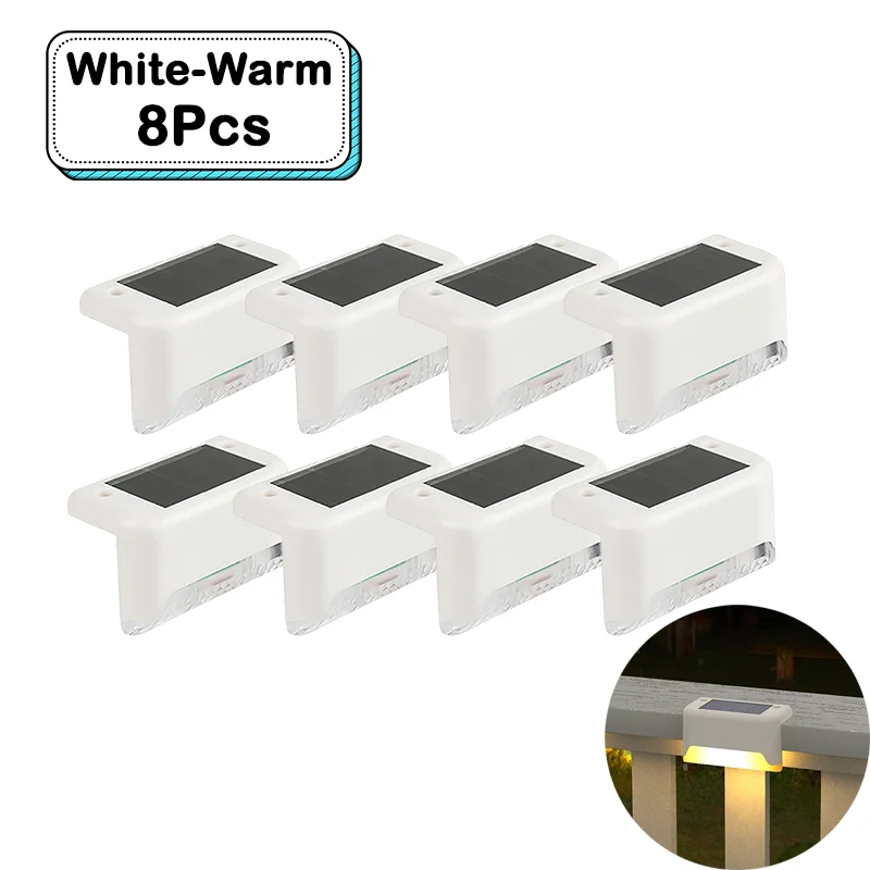 Whtie-Warm 8 Pcs