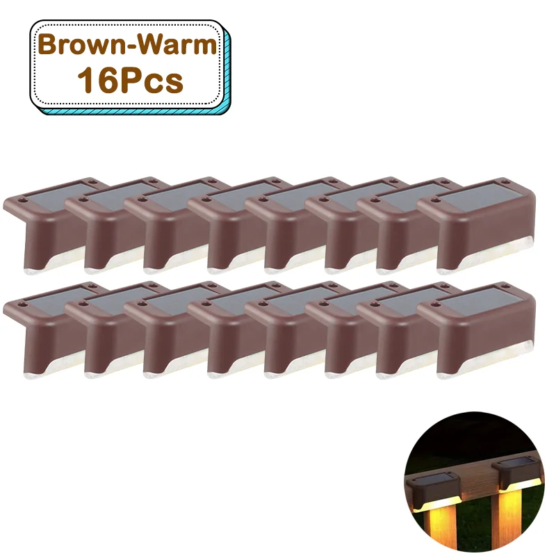 Brown-Warm 16 Pcs