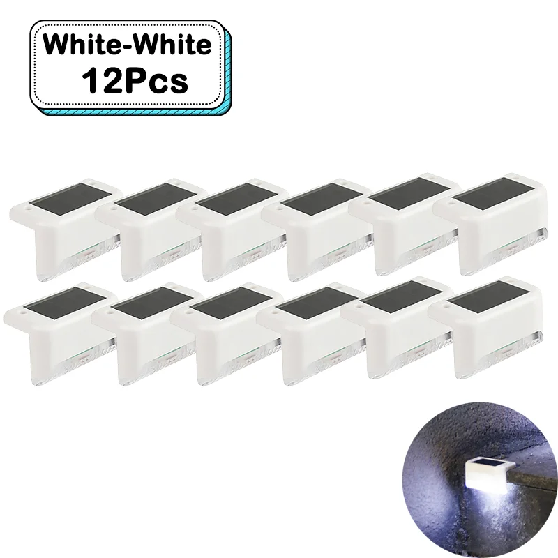 Whtie-Whtie 12 Pcs