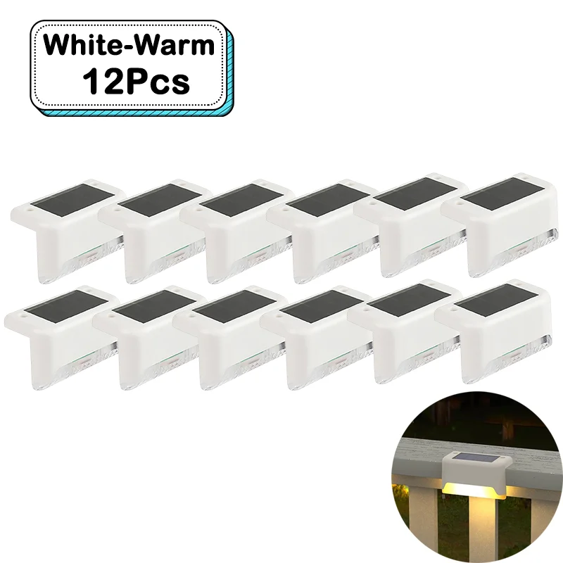 Whtie-Warm 12 Pcs