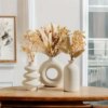 Lot de 3 Vases Bohèmes en Céramique