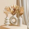Lot de 3 Vases Bohèmes en Céramique