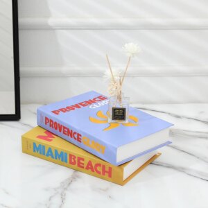Faux Livre Décoratif avec Rangement Caché