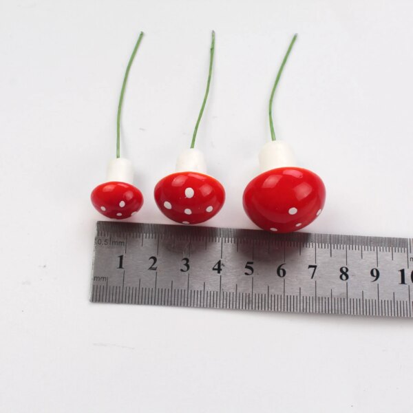 Champignons Artificiels pour Jardin Miniature