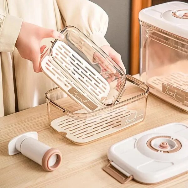 Boîte de Conservation Sous Vide avec Égouttoir
