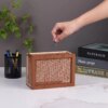 Tirelire en Bois avec Objectif d’Épargne