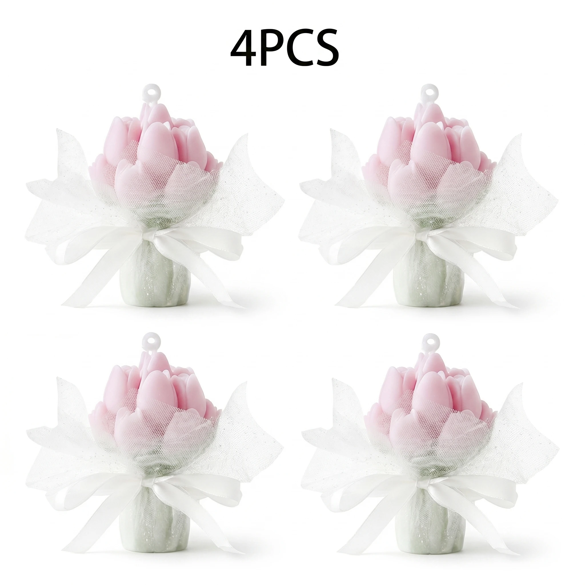 4pcs Morandi Pink