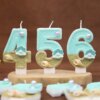9683-rx68b7.jpg Bougie chiffre fleurie pour anniversaire