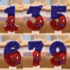 9749-ogn13o.jpg Bougie d’anniversaire chiffre – Super-héros araignée