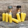 Bougie chauffe-plat en cire d’abeille