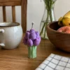 bougie_bouquet_de_tulipes_violettes Bougie - Bouquet de Tulipes Violettes