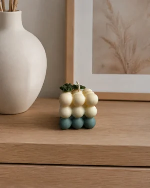 bougie_cube_bulles_bleu_sauge Bougie – Cube Bulles Sauge & Crème