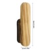 Étagère murale bohème en bois