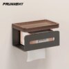 Porte-papier toilette avec tablette