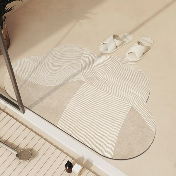 Tapis de bain absorbant