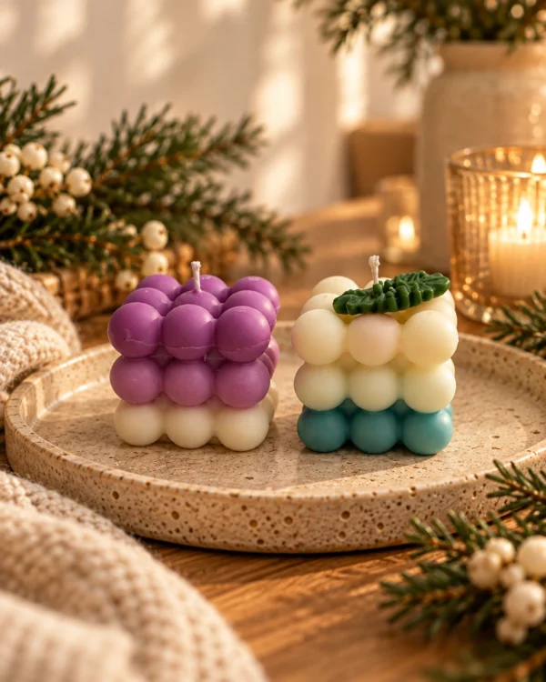 Bougies Bulles parfumées