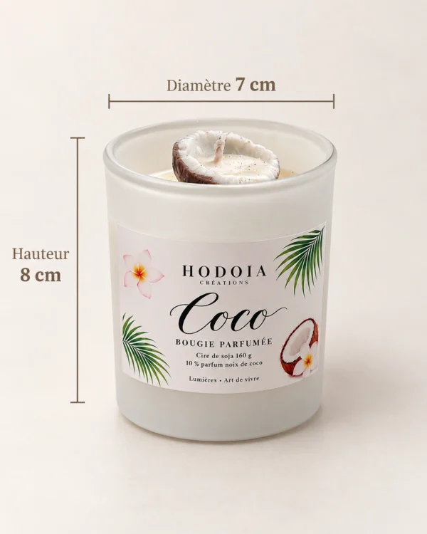 Bougie parfumée Coco