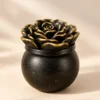 Écrin Rose Noire - Décoration en plâtre