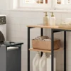 hodoia_meuble_panier_linge_31l_panier_amovible_v1 Meuble de rangement avec panier à linge de 31 L