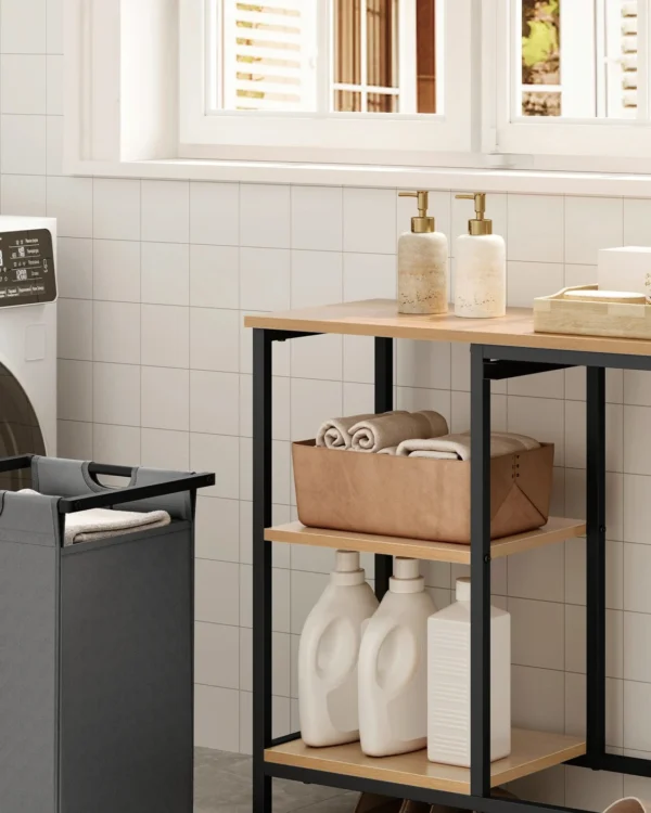 hodoia_meuble_panier_linge_31l_panier_amovible_v1 Meuble de rangement avec panier à linge de 31 L