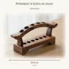 hodoia_presentoir_stylos_noyer_dimensions_v1 Présentoir à stylos en noyer
