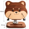 Dimensions du pupitre de lecture Shiba en bois